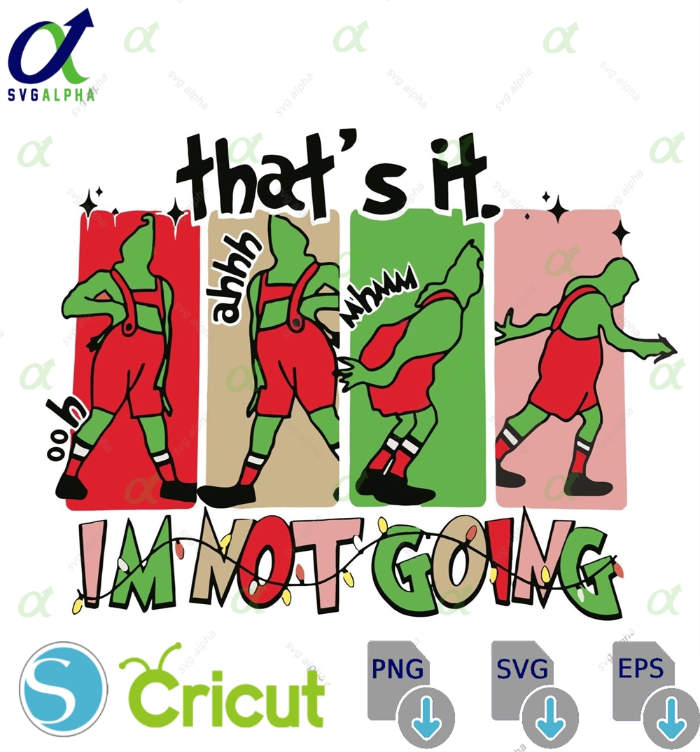 Funny Grinch Christmas Svg Holiday Graphic Tee Design Digital Download